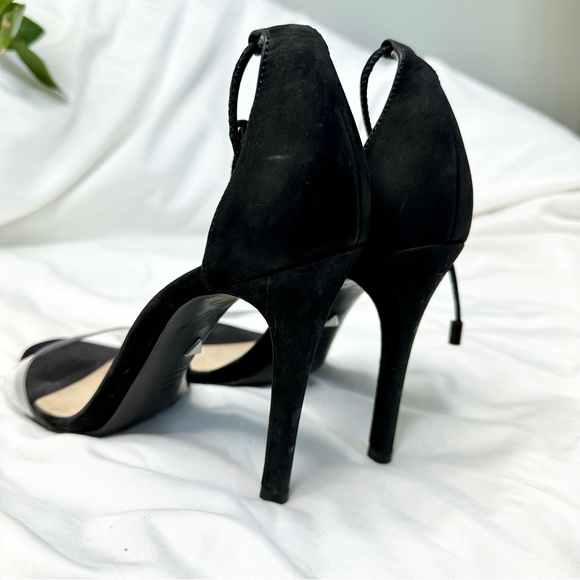 Schutz Josseana suede Clear Strap heels - Picture 12 of 17